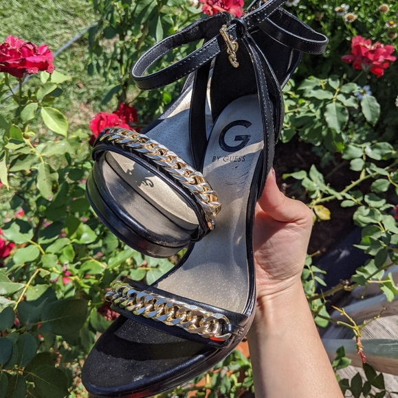 ✨GUESS Y2K Luxury Chain and Ankle Charm Heels✨ - Picture 6 of 8